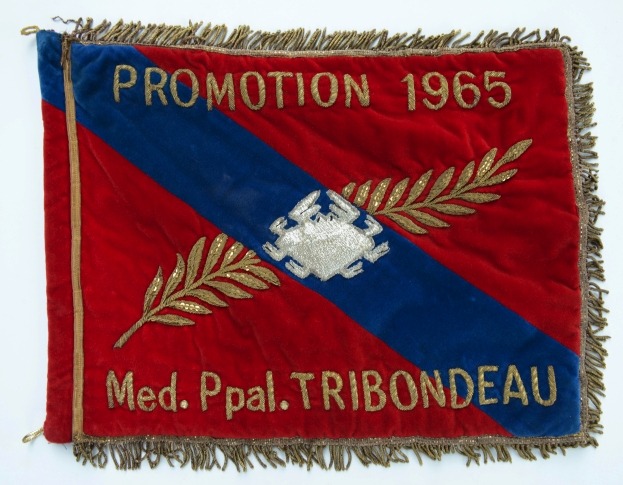ÉCOLE SANTÉ NAVALE Fanion de Promo 65 Med.Pal. TRIBONDEAU